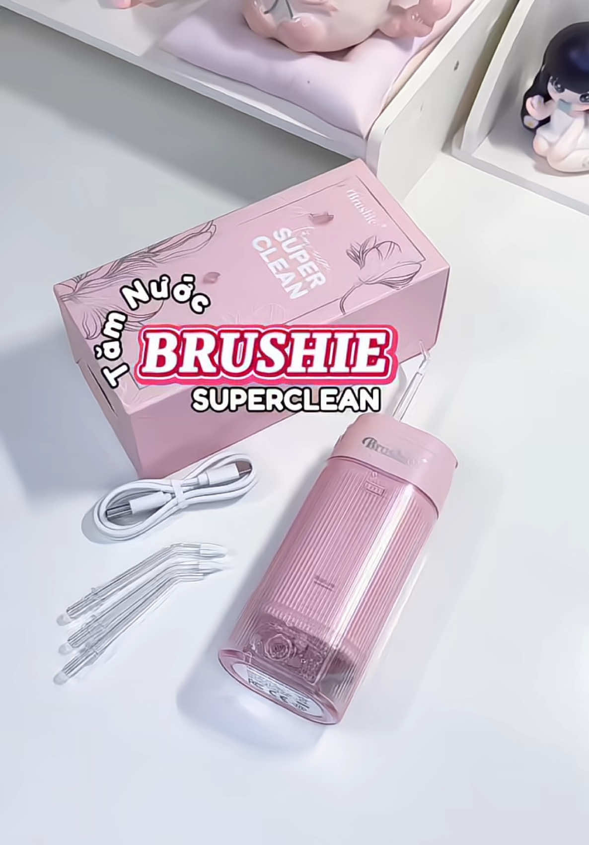 Gợi ý món quà ngày 20/10 vừa đẹp vừa thiết thực mà bà nào cũng thích luôn nha. Tham khảo liền ở trang tui nhaaa #brushie #tamnuoc #tamnuocbrushie #brushiesuperclean #rangmieng 