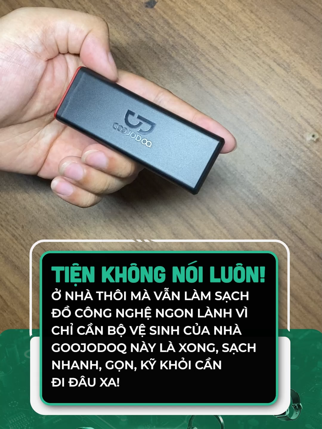 Tiện chớ #tiktokgiaitri #tiktokviral #congnghe #clmedia #cltech #celebnetwork #Tech #goojodoq #bovesinh #vesinhdanang