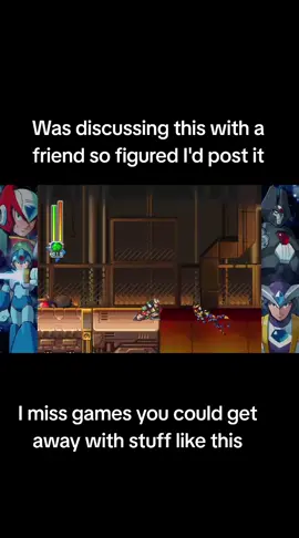 This was discovered way back on the X collection release by me, was speaking with a friend about silly ways to get places #megamanx #ps5 #capcomgames 