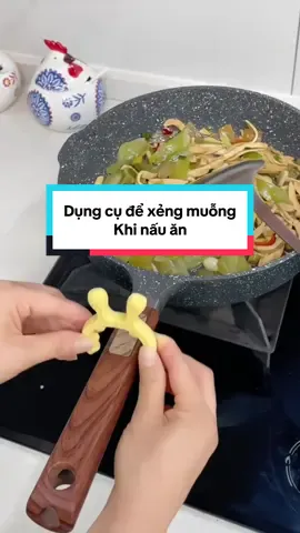 Dụng cụ để xẻng muỗng khi nấu ăn #giadung #giadungnhabep #dodungthongminh 
