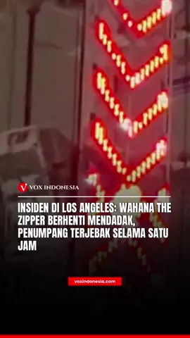 Wahana karnaval bernama The Zipper mengalami kerusakan saat acara Family Fun Day di Bishop Conaty - Our Lady of Loretto High School, Pico-Union, Los Angeles. Kerusakan ini menyebabkan wahana berhenti mendadak dengan penumpang masih di dalamnya, membuat beberapa orang terjebak selama hampir satu jam sebelum akhirnya berhasil dievakuasi. Untungnya, tidak ada korban luka dalam insiden ini. Proses evakuasi berjalan lancar berkat kerja sama tim penyelamat dan pihak terkait. Pihak Keuskupan Los Angeles menyampaikan terima kasih kepada petugas penyelamat dan menegaskan bahwa keselamatan tetap menjadi prioritas utama dalam setiap kegiatan. Mereka berkomitmen untuk memastikan semua acara di masa depan berjalan dengan aman dan lancar. ‼️ BERITA INI DISAJIKAN UNTUK MENYAMPAIKAN INFORMASI DAN MENINGKATKAN KESADARAN Sumber: X/Breaking911 #VoxIndonesia #Viral #Trending