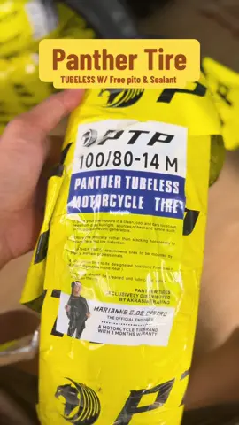 Panther tire tubeless free pito and sealant #panthertiresphilippines #panthertireswarranty #panthertire #tubeless #tubeless 