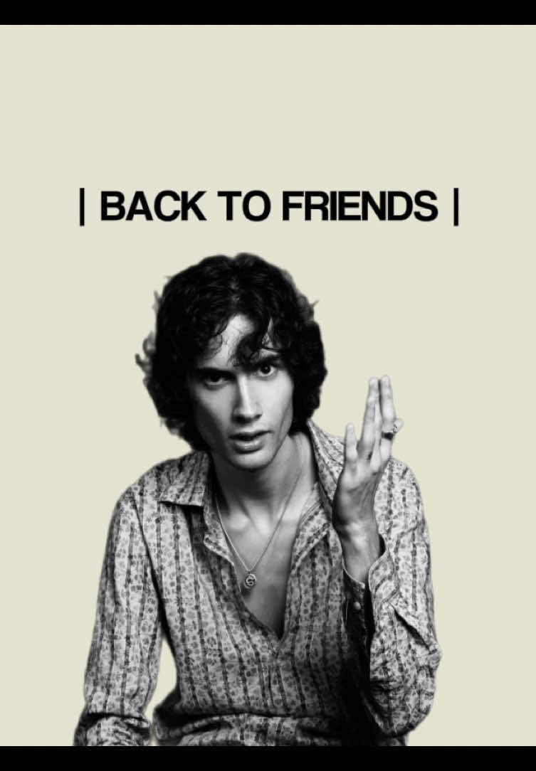 Back to friends | #sombr #fyp #song #foryoupage #lyricsvideo 