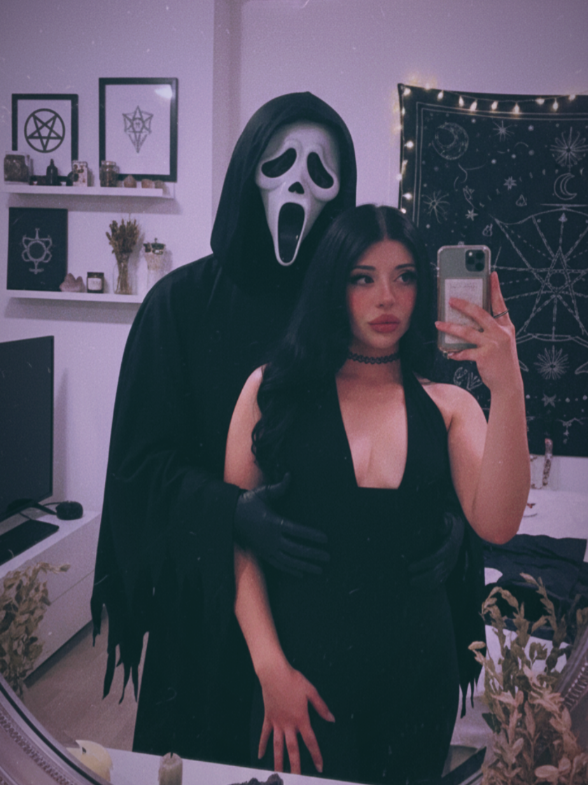 we love spooky season and this trend 🎃 . . . . .  #halloween #ghostface #fyp #foryoupage #gemini