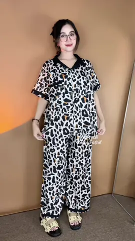 Rekomendasi oneset piyama kancinh motif sapi gemes😍🫶🏻 #oneset #onesetrayon #onesetviral #piyama #piyamakekinian 