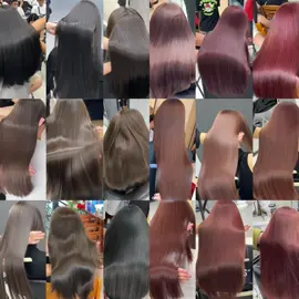 Hệ Nâu thời trang => chỉ cần một lần nhuộm  #luminous #vothuanhairsalon #MouchaHair 