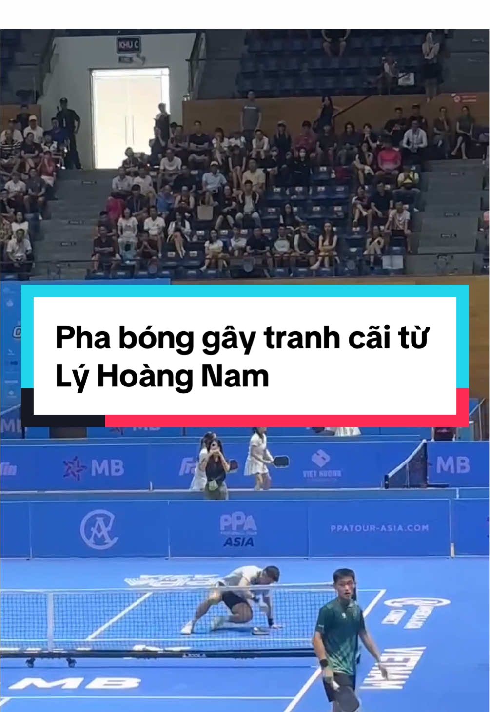 Trận đấu nảy lửa! Pha bóng gây tranh cãi từ Lý Hoàng Nam, Trương Vinh Hiển mới là người mỉm cười với tấm vé chung kết #pickleball #pickleballvietnam #xhtiktok #pickleballtiktok #pickleballhighlights 