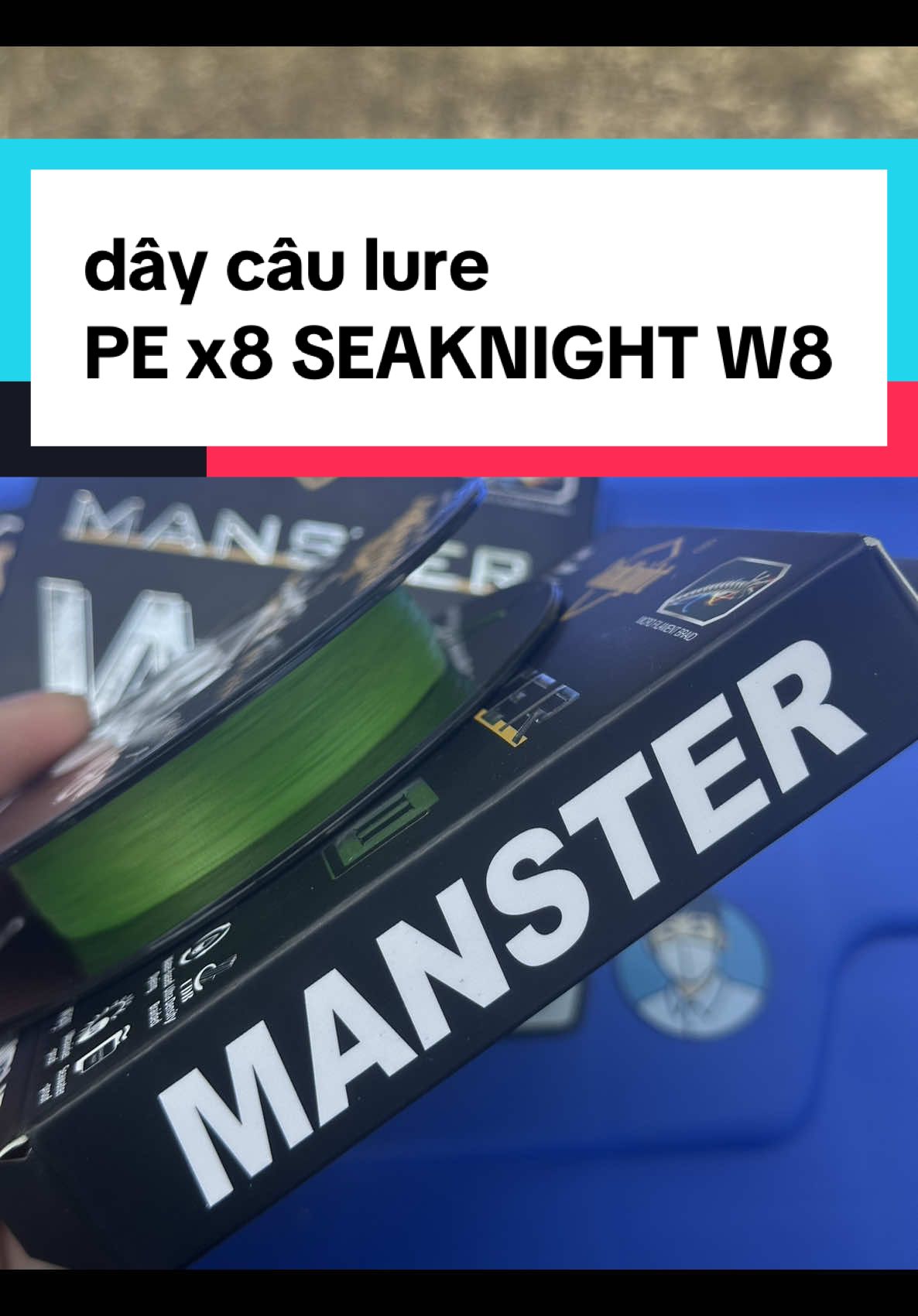 dây PE câu lure Seaknight W8 mịn mượt #phuchiepfishing #caucaloc #fishing #pex8 #seaknight 