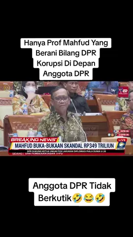 Blak Blakan Prof Mahfud Sebut DPR Korupsi 😂🤣😂