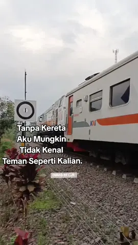 percaya gk percaya tiap naik kereta pasti ada Teman baru  #temanbaru #naik #keretaapi #railfans #daop2bandung 
