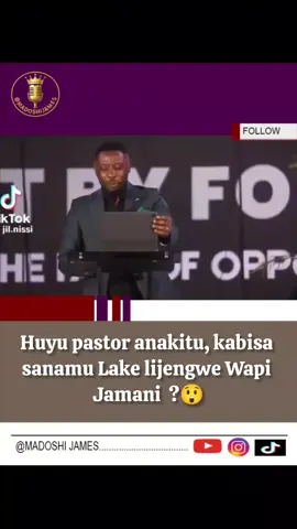 aisee sijui kama Kuna mtu #amemuelewa vizuriii @pastorGabriel hapa, daaah....!!😲😲😲 watu hawawezi kuwa sawa, unaweza kukataa pepo ukaenda kuolewa na ibirisi.