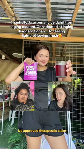 Thanks for being part of my daily Routine Acai berry juice🥰❤️ (No approved therapeutic claim) #acaiberryjuicedrink #weekit7acaiberrydrink #glowingskin #acaiberrybeauty #acaiberry 