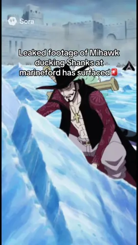 Worlds strongest painter #agenda #onepiece #mihawk #shanks #soraai 