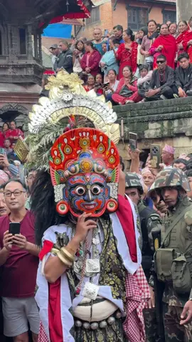 Nawadurga bhawani meets Teleju bhagawan Jay BHAIRAB #bhaktapur  #jatravibes  #nawadurga_bhawani🙏  #foryoupage❤️❤️  #fyp 