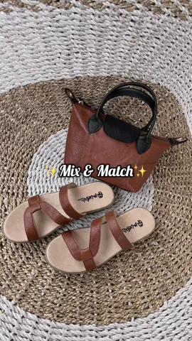 Next warna apa lagi nih? 🤔 #mixandmatch #sandalkulit 