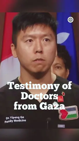 Testimony of Doctors from Gaza. #reels #foryou #fyp #freepalestine🇵🇸❤️ #usa  @Ajom Khan 