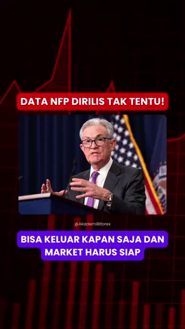 🚨Data NFP Dirilis Tak Tentu‼ Banyak data ekonomi penting yang bisa rilis kapan saja. Kondisi Amerika sedang panas karena pemerintahan AS sedang shutdown. Data NFP diprediksi lebih tinggi dari sebelumnya, namun prediksi ini bisa saja salah.Hasil rilisan data ini akan berpengaruh besar terhadap nilai Dolar AS dan harga emas dunia. ‼️Disclaimer : Postingan ini hanya bertujuan untuk edukasi, Bukan ajakan membeli atau menjual aset ___ #NFP #NonFarmPayroll #market #AS #Powell #JeromePowell #dataekonomi #ekonomi #trader #trading #USD #GOLD #AnalisisPasar #TheFed #FederalReserve #AkademiBitorex #AkademiBitorex_Ltd