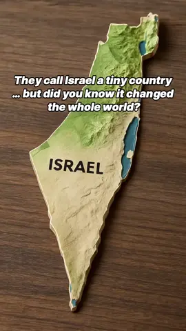 “They call Israel a tiny country… but did you know it changed the whole world?”  “Since 1948, Israel has created: * The USB stick, * Waze, * Drip irrigation, * The PillCam, * Iron Dome, * And even… cherry tomatoes. A country smaller than New Jersey… with global impact.”  “Israel is not just a place on the map. It’s an engine of innovation.”  “This is Israel. This is real.” #IsReal #Israel #RealIsrael #ThisIsIsrael #IsraelUnfiltered