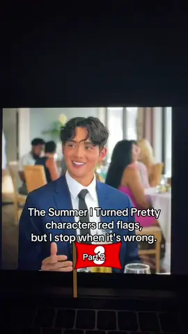You asked for a red flag edition. Your wish is my command 🧞‍♂️ #thesummeriturnedpretty #tsitp #fisher #teamconrad #teamjeremiah 
