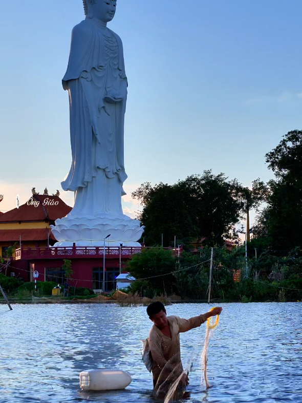 Hoàng Hôn Chùa Núi Nổi #onggiao #nhac #canhdep #xuhuong #thinhhanh 