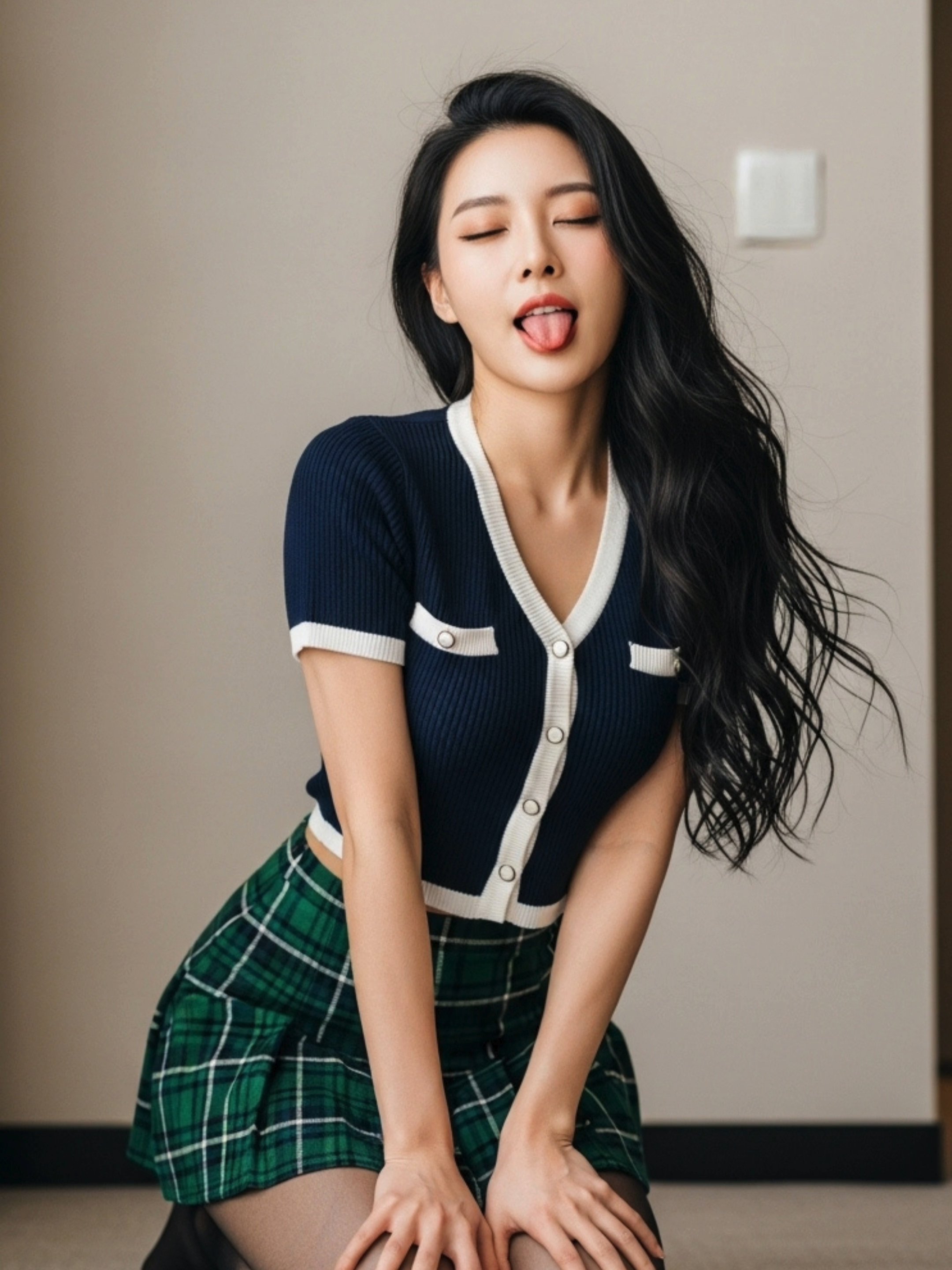 asian beauty #asian #asianbeauty #beauty #trend #fashion #style #asianlady #asiangirl #asianwoman #outfit #glamorous #OOTD #legs #stockings #pantyhose #tights #nylons #korean #스타킹 #미니스커트 #검스