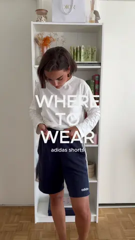 3 ways to wear @adidas shorts #adidasshorts #outfitinspo #fallfashion 