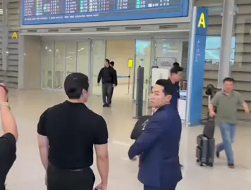 jimin arrived at incheon airport from paris #jimin #dior #parisfashionweek #bts #fyp 