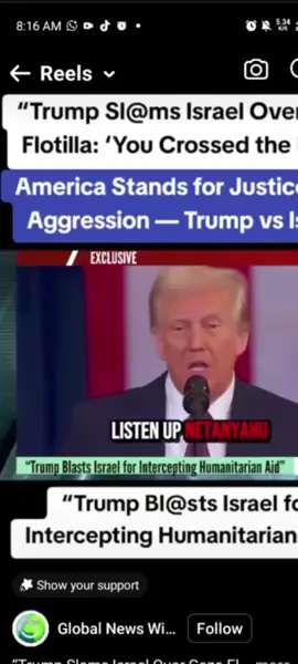 #mistake #trump #ireasl #gaza #humanitarian please share like comment follow me