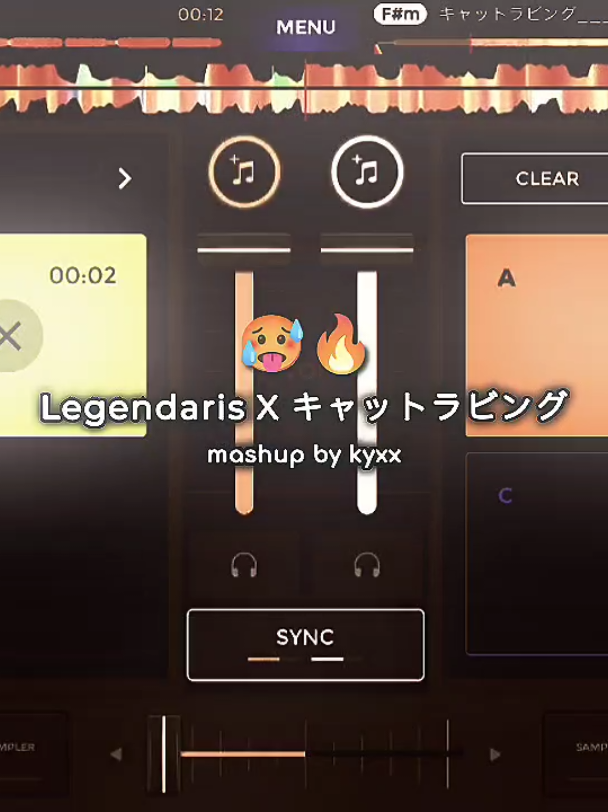 legendaris x キャットラビング🥵#kyxxsound🤙 #fyp 