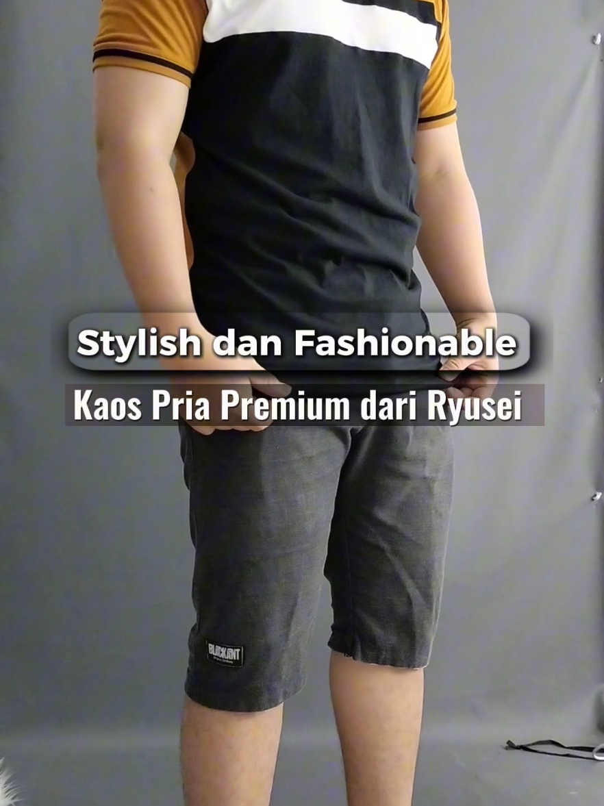 Kaos Pria Premium Bahan Katun Lembut Dari Ryusei ! #kaospria #kaoscowok #kaospremium #fyp #viral 