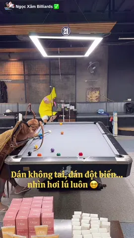 Ngọc xăm hóa thành dán kh tai 😵‍💫🐜#ngocxambilliards #hathanh #billiards #xuhuong #tiktokgiaitri 