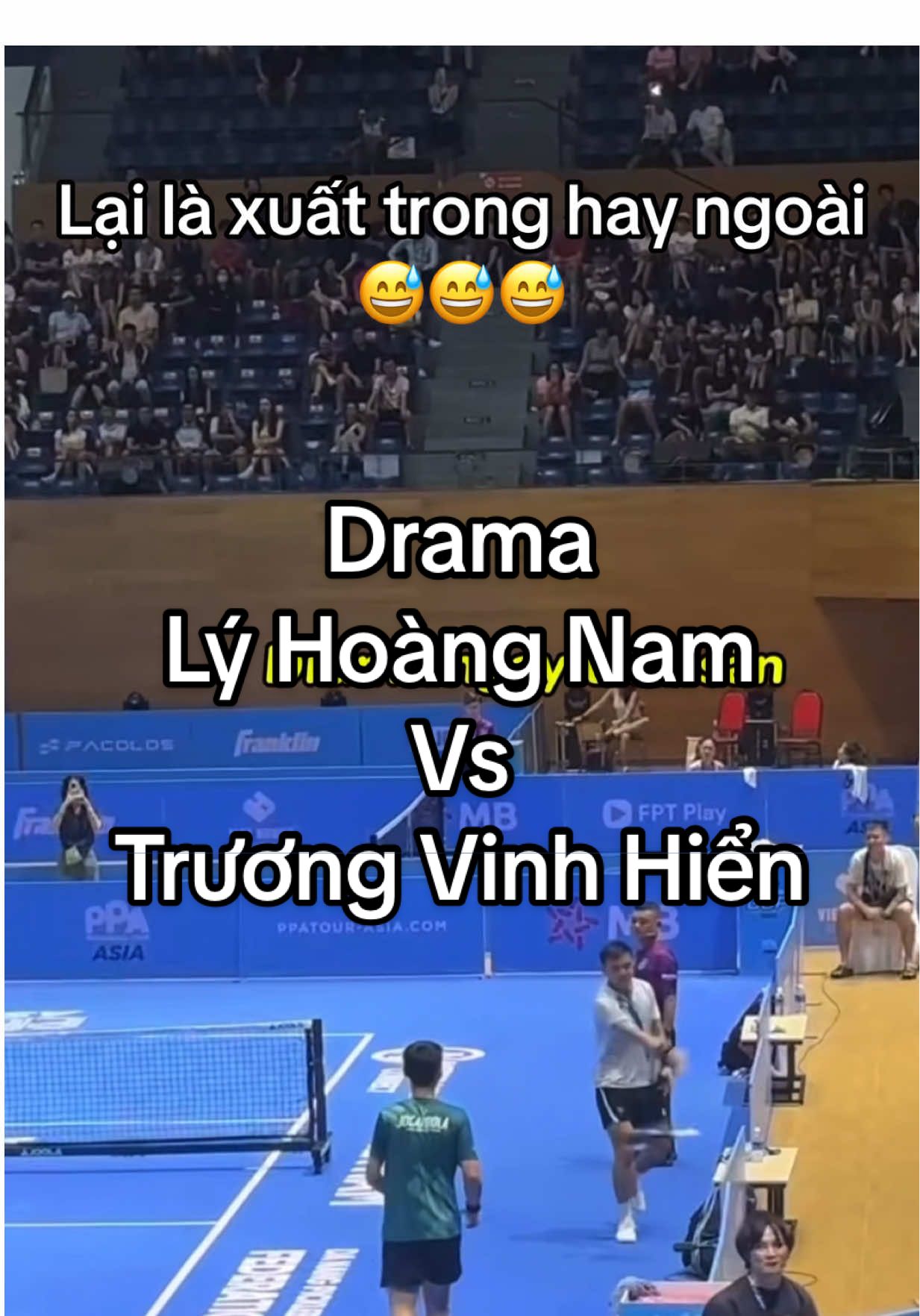 #pickleball #drama #lyhoangnam #truongvinhhien #inorout 