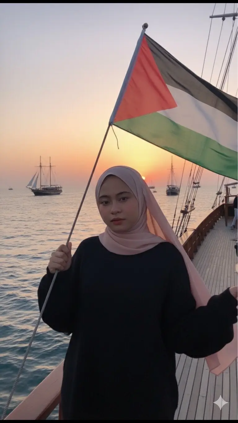 kalau dengan izin Allah ,saya pun ingin berlayar hantar bantuan disana  🇵🇸