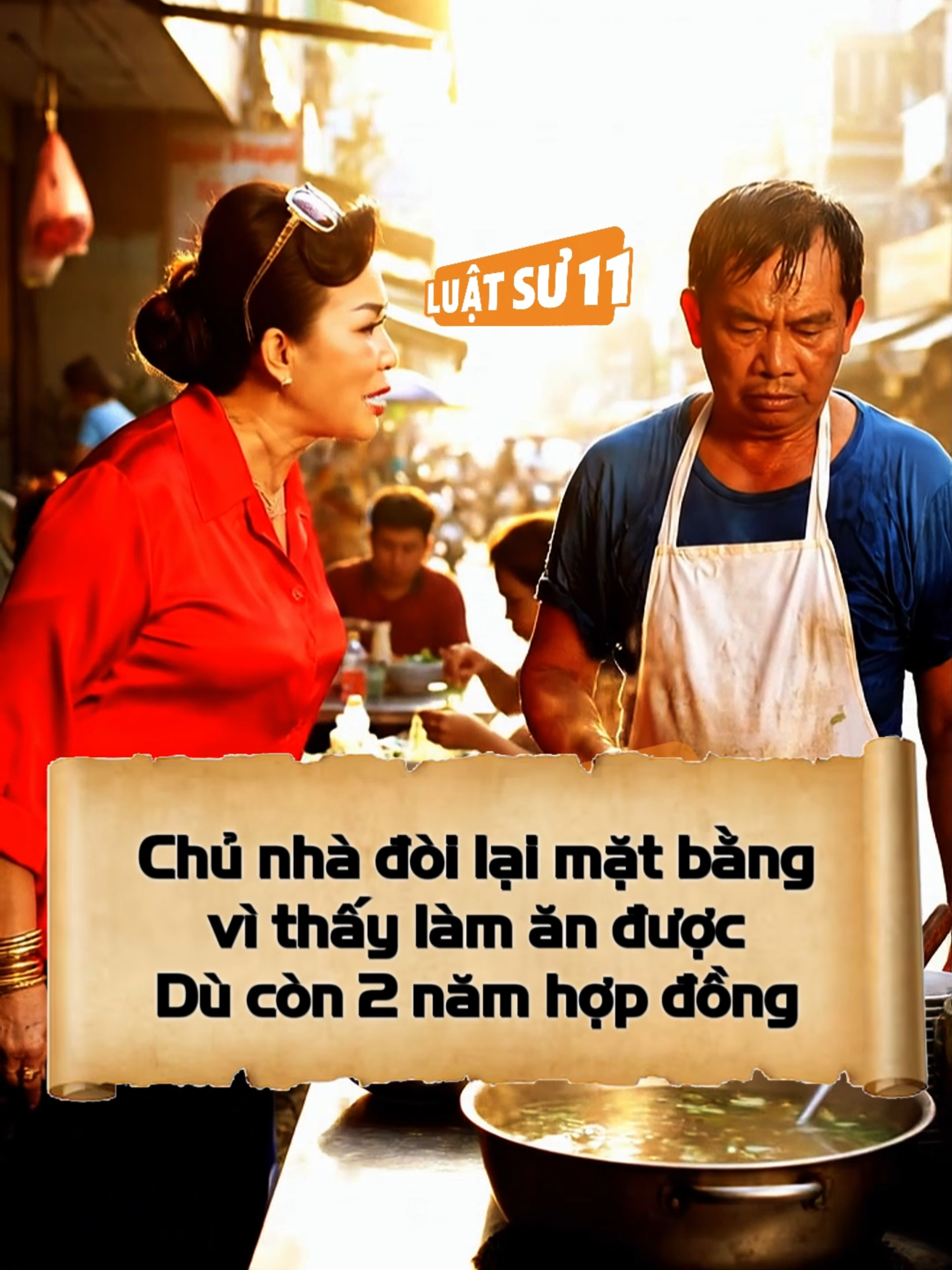 Chủ đòi lại mặt bằng sớm 2 năm vì kinh doanh hợp vía !! Theo Luật sư Nguyễn Thành Huân – Giám đốc Công ty Luật sư 11, trước khi thực hiện bất kỳ hành vi dân sự hoặc hình sự nào, bạn nên tham khảo ý kiến của luật sư hoặc chuyên gia pháp lý để được hướng dẫn đúng quy định pháp luật. #baocongphanxu #luatsunguyenthanhhuan #luatsu #luatsuuytintphcm #tranhchapdatdai #luatsu11 #daoly #phaply