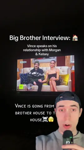 vince and morgan’s relationship took a pretty big leap last night… #bigbrother #bb27