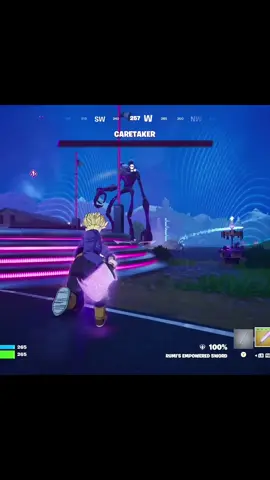 This sword is so fun to use man #foryou #fortnite #fortnitemares #dragonballsuper #trunks 