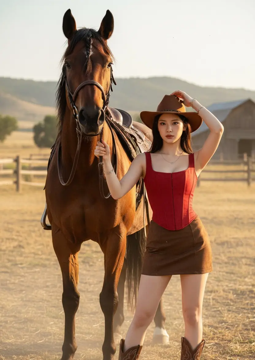 cowgirl monster #babymonster #baemon #babymonsteryg #fyp #outfit 