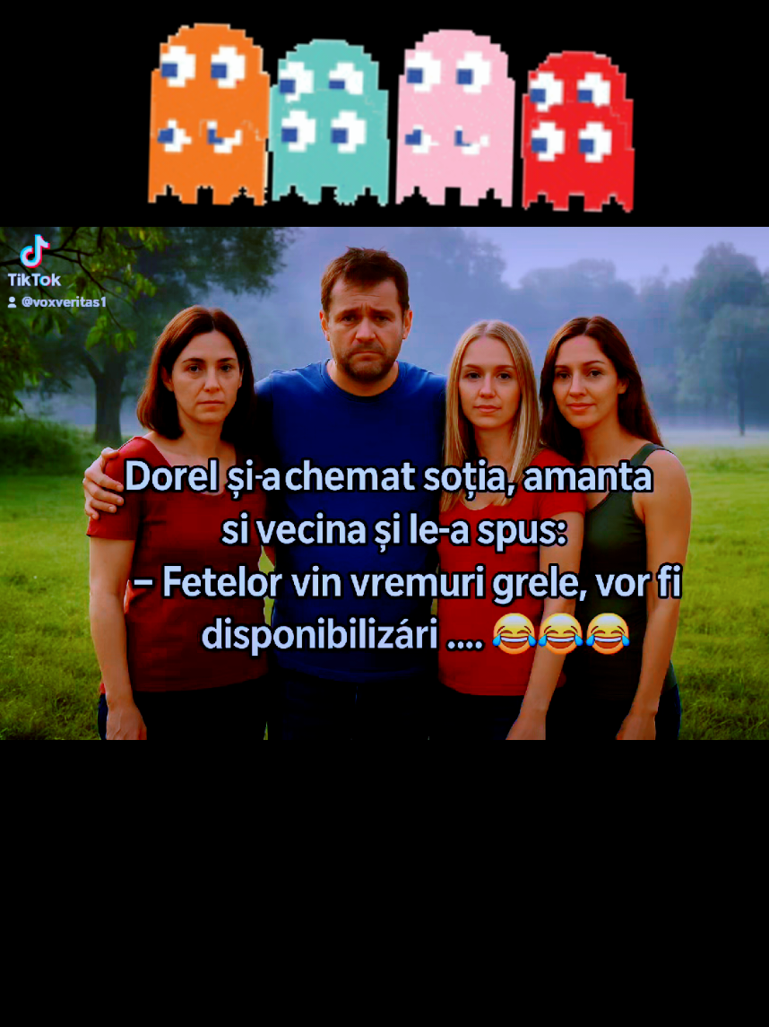 De Ziua Mondială a Zâmbetului, Dorel a venit pregătit: soția, amanta și vecina... să fie veselie pentru toată lumea! 😆” Dorel şi-a chemat soţia, amanta şi vecina şi le-a spus: — Fetelor vin vremuri grele, vor fi disponibilizări...  Dorel, amanta, soția, vecina, pamflet #creatorsearchinsights  #Dorel #viralvide #fyp  #GlumeDeRomania💯 