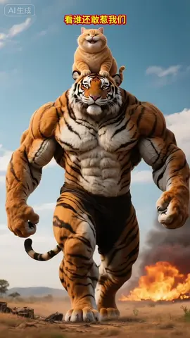 Big bos 😹🤣#AIAnimation #FunnyAnimation #Funnycats #kucingoren #animation 