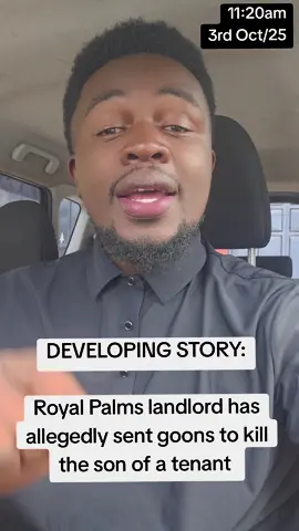 DEVELOPING STORY: Royal Palms landlord has allegedly sent goons to kill the son of a tenant 