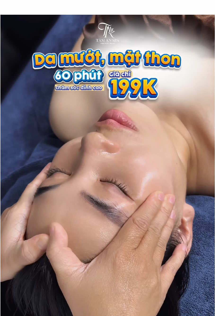 Massage Mặt Nâng Cơ Chuyên Sâu chỉ 199K - Săn Chắc Ngay Lần Đầu Tiên!!  #tamanspa #thugian #matxabinhtan #massagematnangco #matxamat @Học Spa Cùng Hằng 