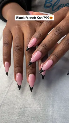 Beautiful nails don’t lie💯😍 #LareineRNG#Frenchnails#Nairobispa#Trendingvedio#fyppppp