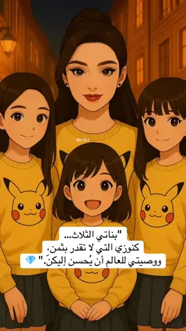 “بناتي الثلاث… كنوزي التي لا تقدر بثمن، ووصيتي للعالم أن يحسن إليكنّ.” 💎  #بيبي_كيوت_جميل_اكسبلور😇 #اطفال_التيك_توك #محتوى_حقيقي_كارتوني #ثلاث_نعم #بناتي_الثلاث 
