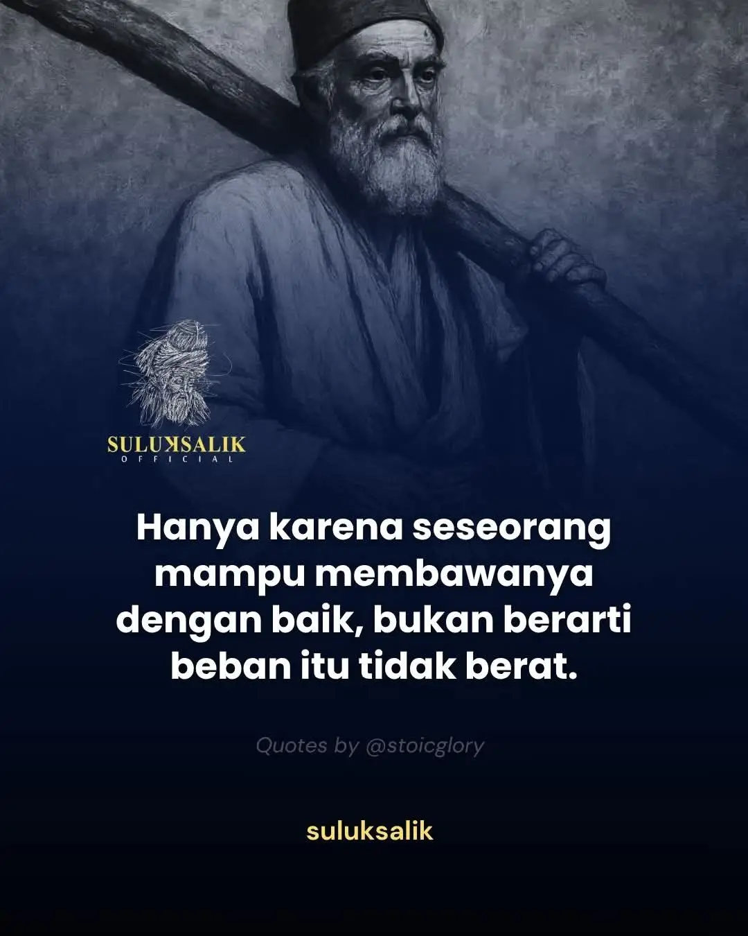 “Hanya karena seseorang mampu membawanya dengan baik, bukan berarti beban itu tidak berat.” Tidak semua luka tampak di permukaan, tidak semua perjuangan terlihat oleh mata.