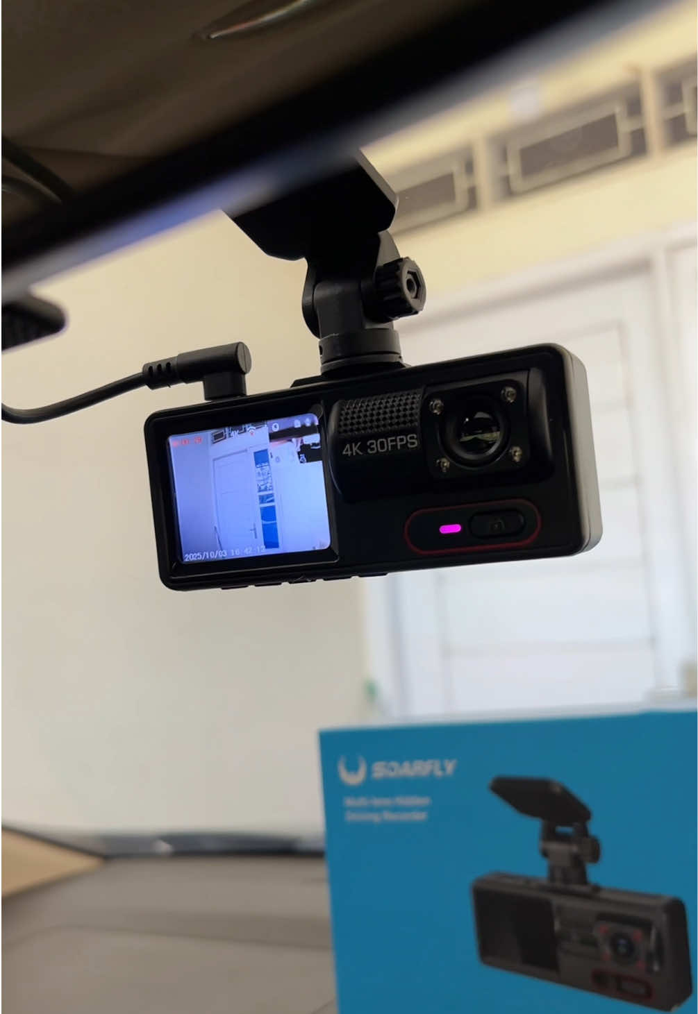 Dashcam mobile 3 kamera bisa konek ke HP dari soarfly #dashcammobil #kameramobil #aksesorismobil #wibgajian 