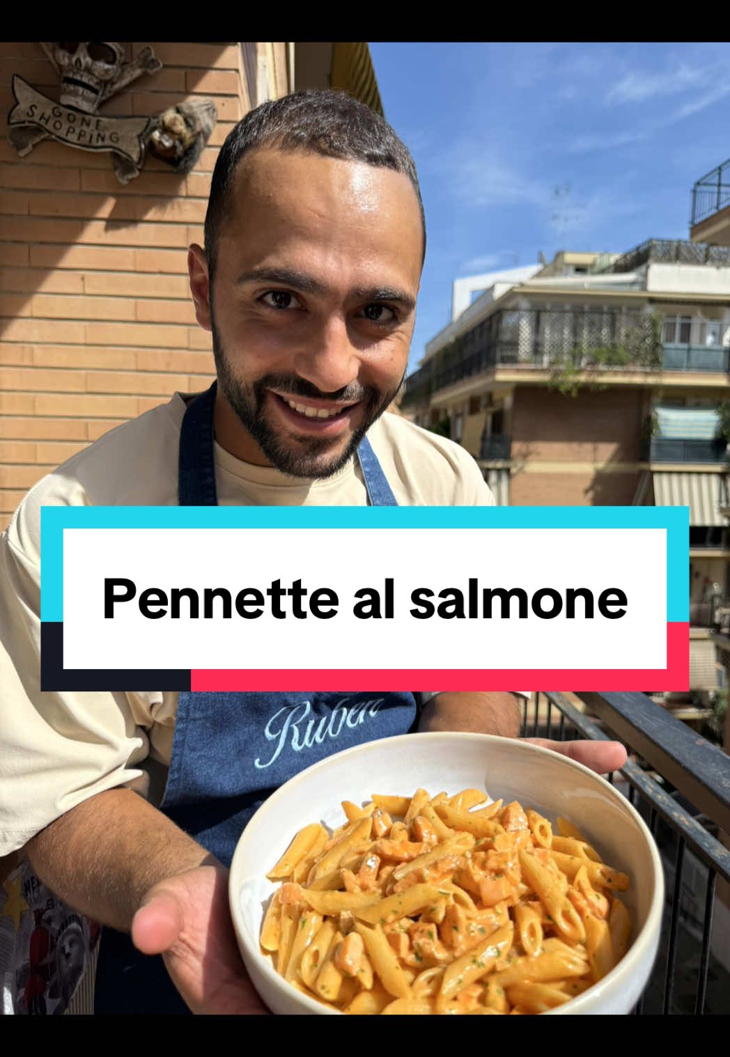Pennette al salmone #cucinaitaliana #cucinaconruben #perte #foryou #LearnOnTikTok 