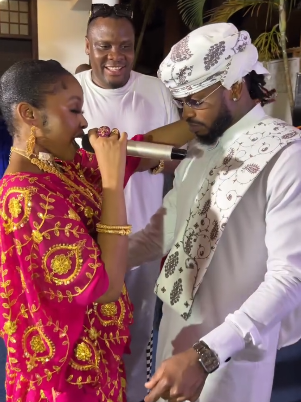 @officialzuchu Suprised Her Husband diamondplatnumz With A Special Dinner For A Celebration Of His Birthday #tiktok #trend #tanzaniatiktok #zuchu #diamondplatnumz 