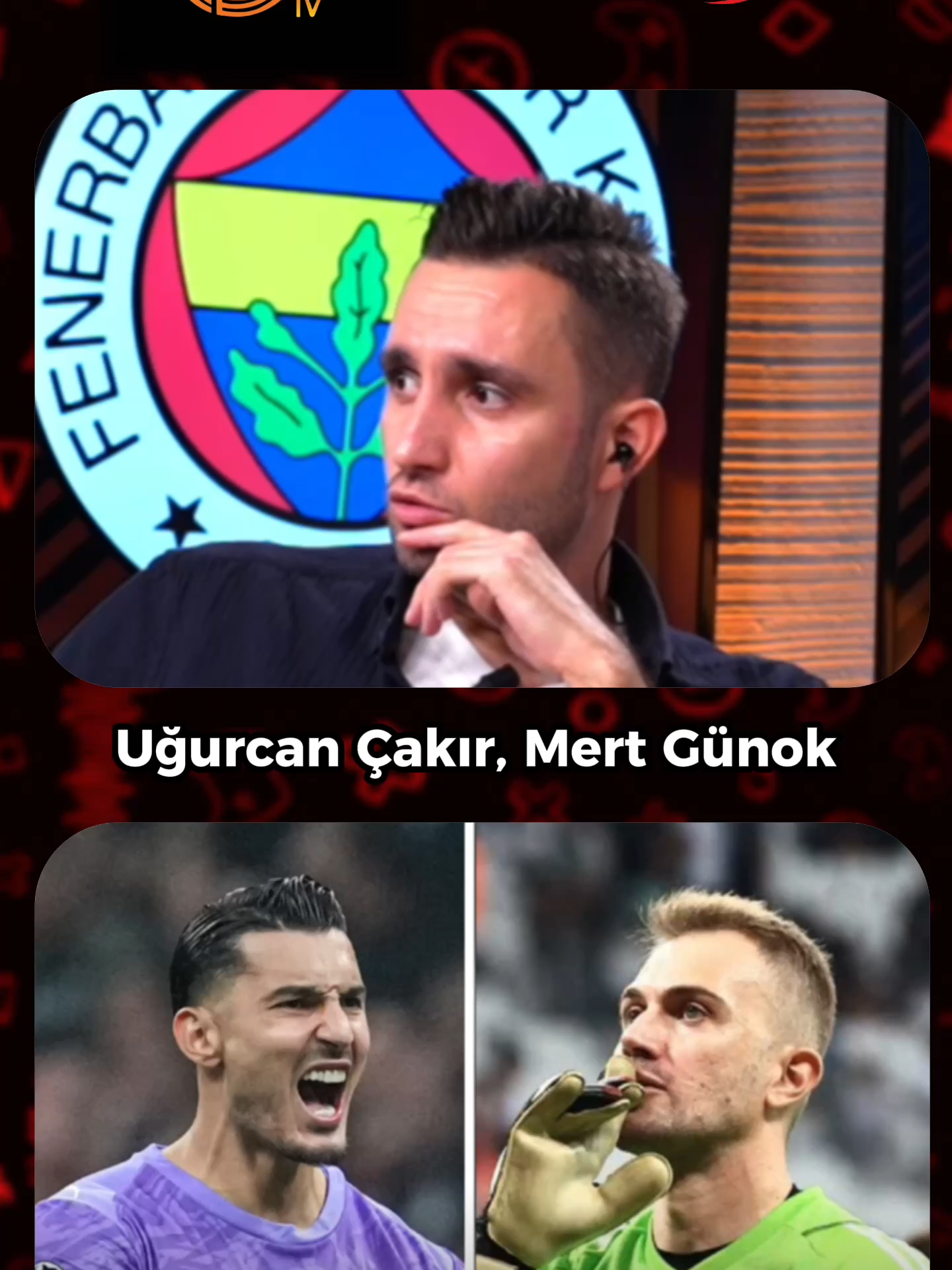 Btv ekibi Galatasaray Beşiktaş derbisi oyuncu karşılaştırması !!!#btv #bışarözbey #galatasaray #okanburuk #gökhandinç #sametsüner