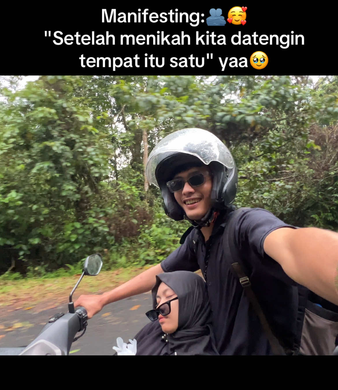 Hobinya tidur dijalan🥹🫶 #ldrcouple #bucin_story #baralekrangminang #jalanjalan #bucin 