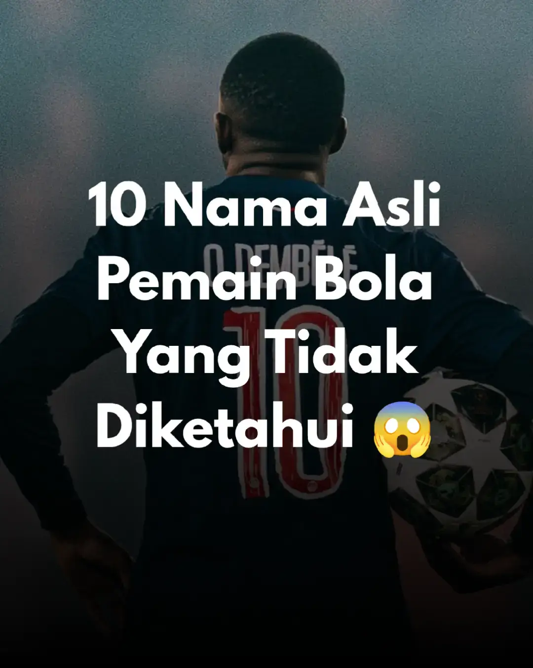 Lads, lo kira nama pemain bola itu pendek-pendek doang? 🤨 Ternyata banyak banget pemain bola dunia yang nama aslinya panjang, ribet, bahkan ada yang beda jauh banget sama nama panggungnya. Lo pasti bakal kaget liat daftar berikutnya… Setuju nggak kalau nama asli pemain bola ini lebih cocok buat KTP daripada jersey? #balleristics #football #Soccer #sepakbola #footballfacts #fyp #footballtiktok #DidYouKnow #footballcontent #bola